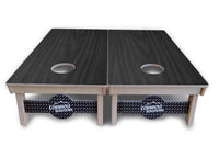 Dark Grey Wood Cornhole Boards - Professional Tournament Series