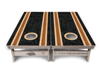 Dark Wood Cornhole Boards - Professional Tournament Series