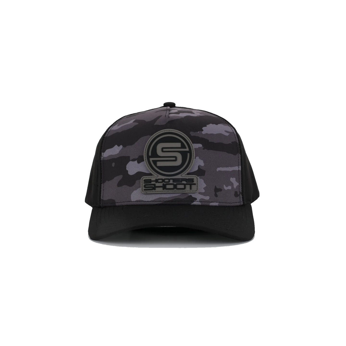 Killshots Cornhole 5 Panel Round-Bill Snap-Back "Assault" Hat - Camo