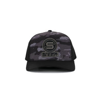 Killshots Cornhole 5 Panel Round-Bill Snap-Back "Assault" Hat - Camo