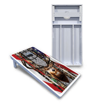 Scope Deer & Fish Cornhole Boards - All Weather Series