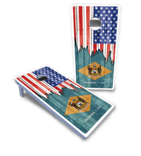 State Flag Designs Alabama to Georgia Cornhole Boards - All Weather Series