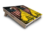 Mini Cornhole Boards - DTOM & We The People
