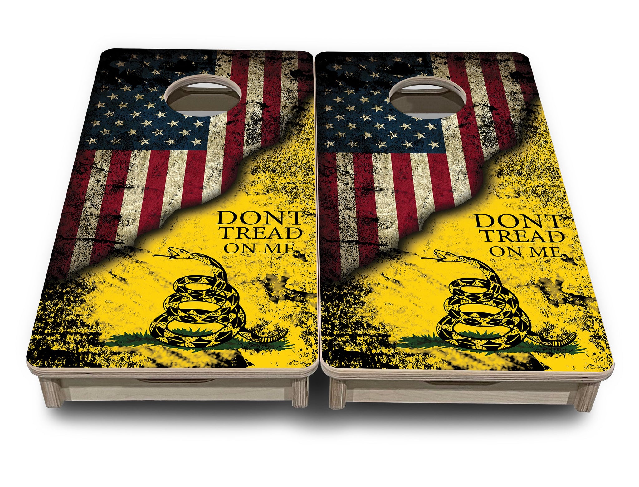 Mini Cornhole Boards - DTOM & We The People
