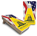Mini Cornhole Boards - DTOM Yellow Triangle