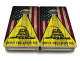 Mini Cornhole Boards - DTOM Rustic Triangle