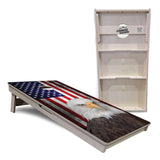 Eagle USA Flag Cornhole Boards - Professional Tournament Series