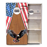 Eagle Triangle Wood Cornhole Boards - Professional Tournament Series