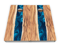 Live Edge River Cornhole Boards - Professional Tournament Series