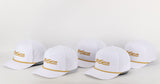 Killshots Cornhole 5 Panel Snap-Back Rope Hat - "Champions" Edition