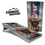 Firefighter Cornhole Boards - Professional Tournament Series