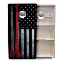 Axe Flag Cornhole Boards - Professional Tournament Series