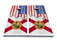 State Flag Designs Alabama to Georgia Cornhole Boards - All Weather Series