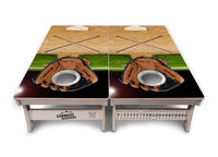 Baseball Theme Cornhole Boards - Professional Tournament Series