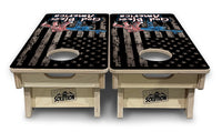 Mini Cornhole Boards - God Bless America