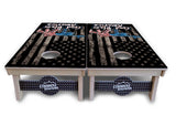 God Bless America Flag Cornhole Boards - Professional Tournament Series