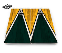 Team Color Triangle Cornhole Boards - Pro Solution Lite Series