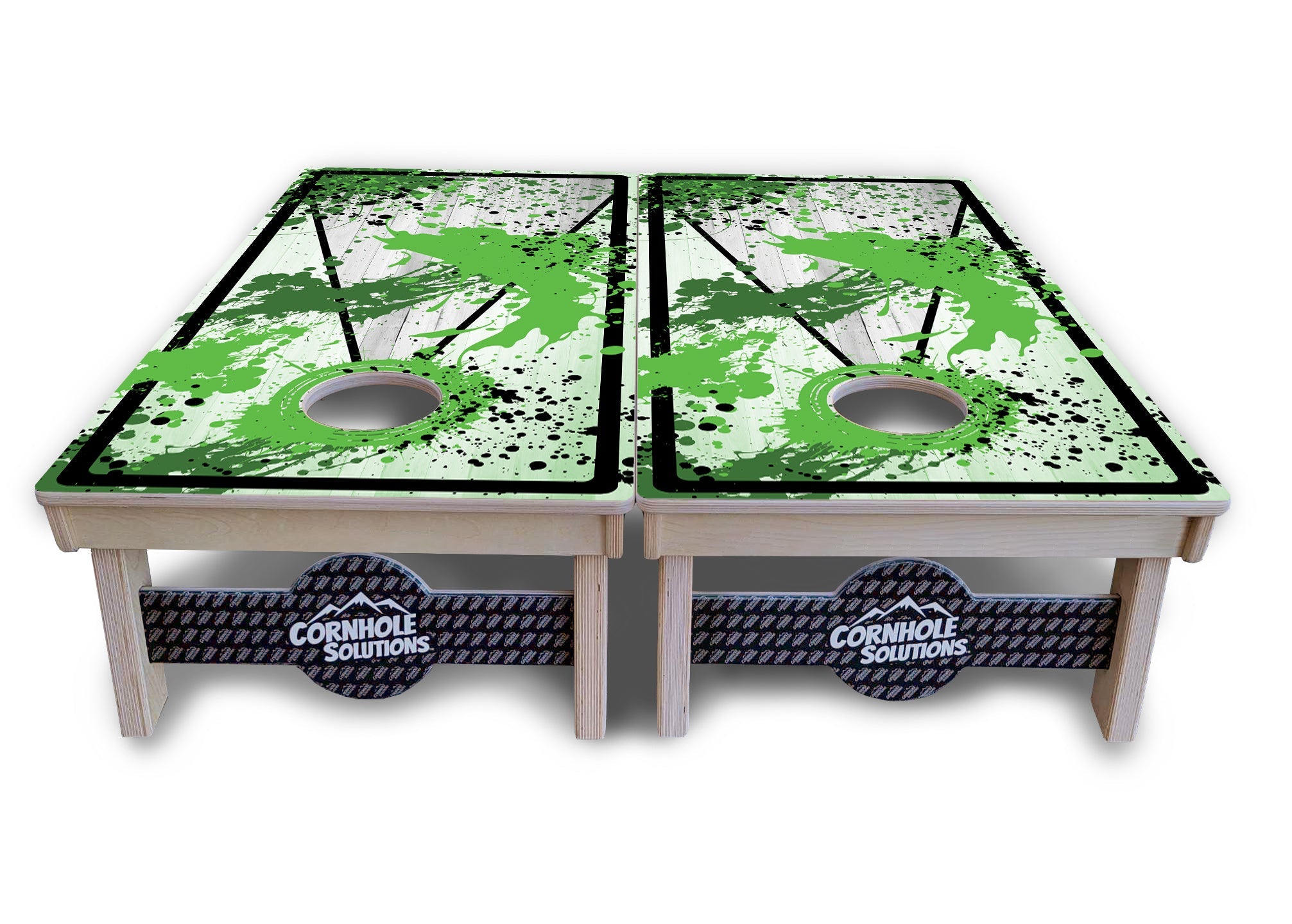 Paint Splatter Cornhole Boards - Professional Tournament Series