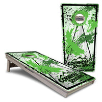 Paint Splatter Cornhole Boards - Professional Tournament Series