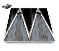 Team Color Triangle Cornhole Boards - Pro Solution Lite Series