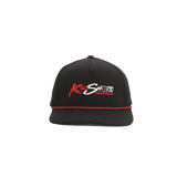 Killshots Cornhole 5 Panel Snap-Back Rope Logo Hat