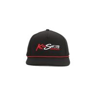 Killshots Cornhole 5 Panel Snap-Back Rope Logo Hat