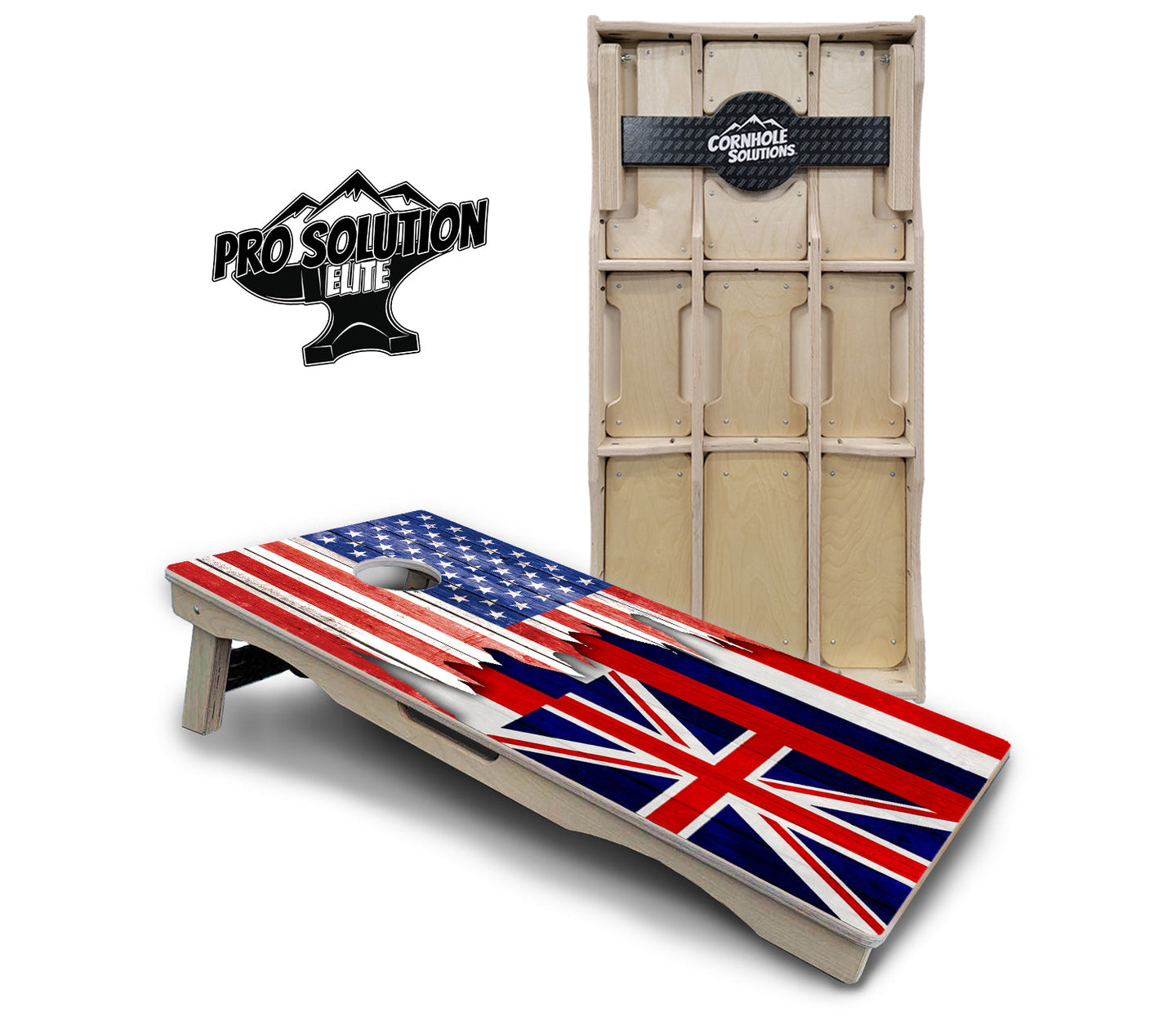 State Flag Designs Hawaii to Maryland Cornhole Boards - Pro Solution Elite Series