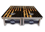 Hidden Turkey Flag Cornhole Boards - Professional Tournament Series
