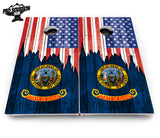 State Flag Designs Hawaii to Maryland Cornhole Boards - Pro Solution Elite Series