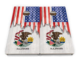 State Flags Hawaii to Maryland Cornhole Boards - Professional Tournament Series