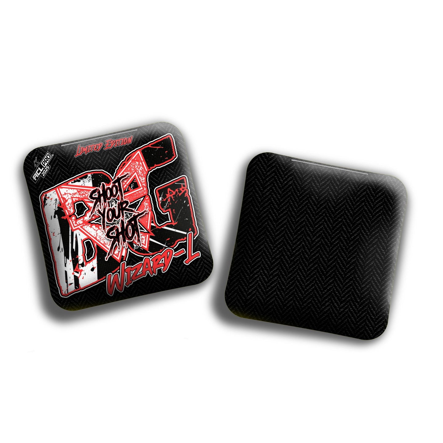 BG Cornhole 2026 Multiple Bag Models "Shoot Your Shot” Collab - ACL Pro Stamped Cornhole Bags - SET OF 4 BAGS