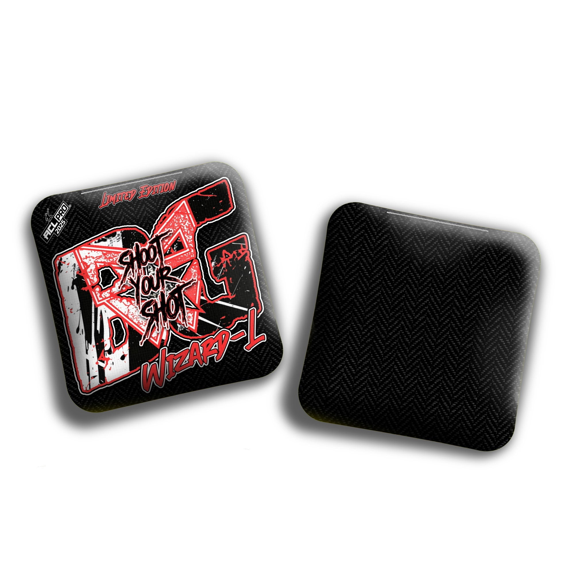BG Cornhole 2026 Multiple Bag Models "Shoot Your Shot” Collab - ACL Pro Stamped Cornhole Bags - SET OF 4 BAGS