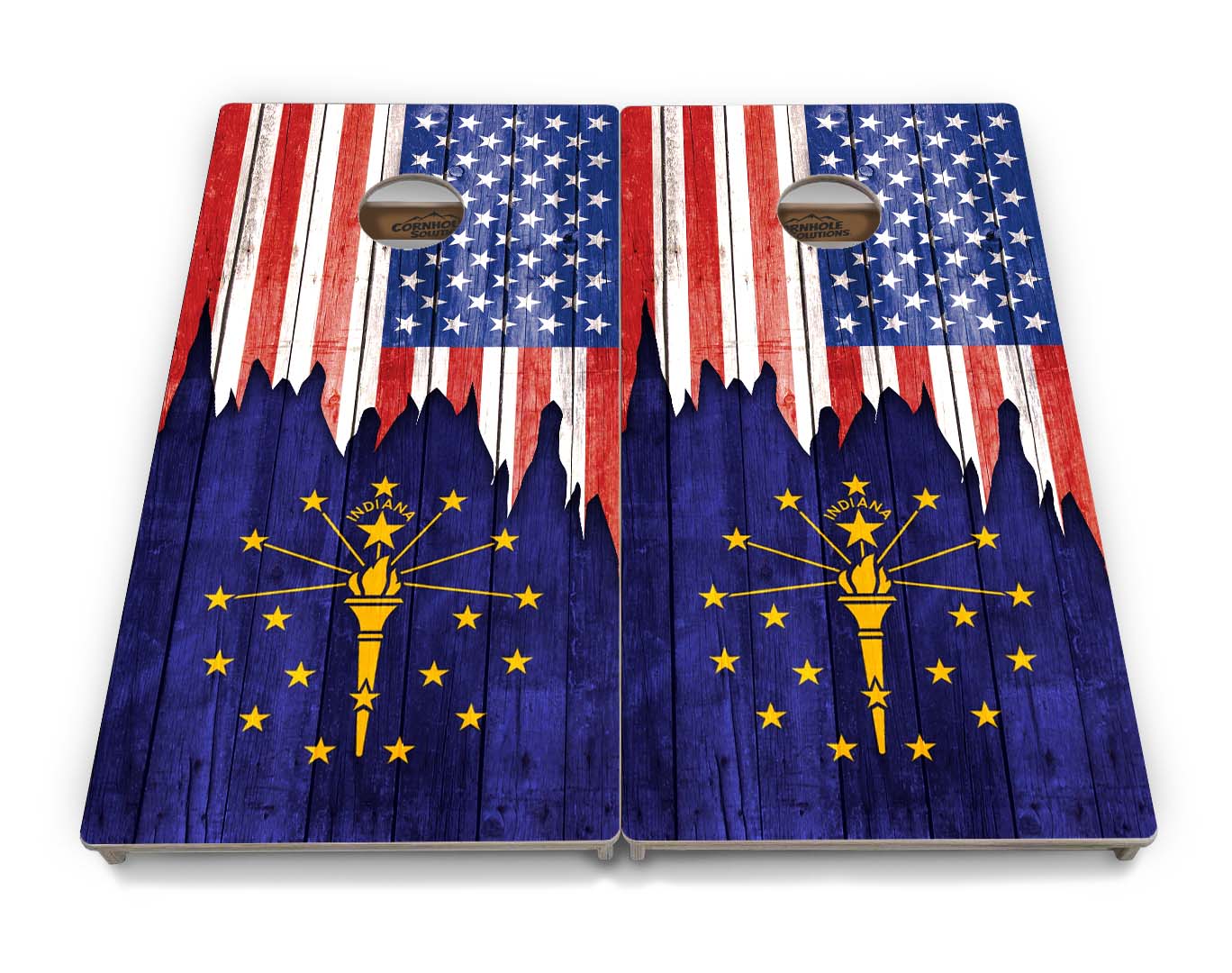 State Flags Hawaii to Maryland Cornhole Boards - Professional Tournament Series