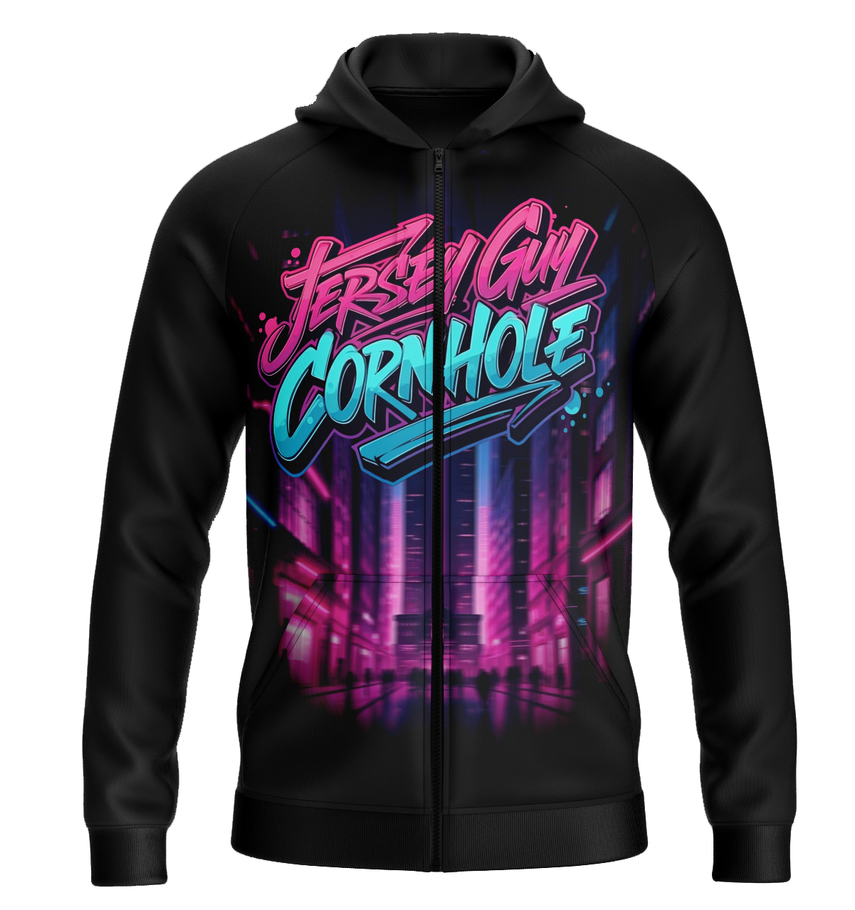 Jersey Guy City Bags Zip Hoody