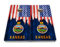 State Flags Hawaii to Maryland Cornhole Boards - Professional Tournament Series