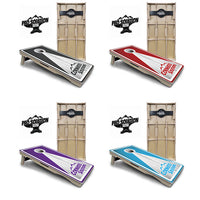 Keyhole Design Options CS Logo Cornhole Boards - Pro Solution Elite Series