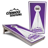 Keyhole CS Logo Cornhole Boards - Professional Tournament Series