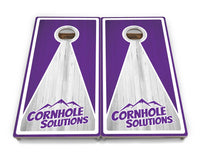 Keyhole CS Logo Cornhole Boards - Professional Tournament Series