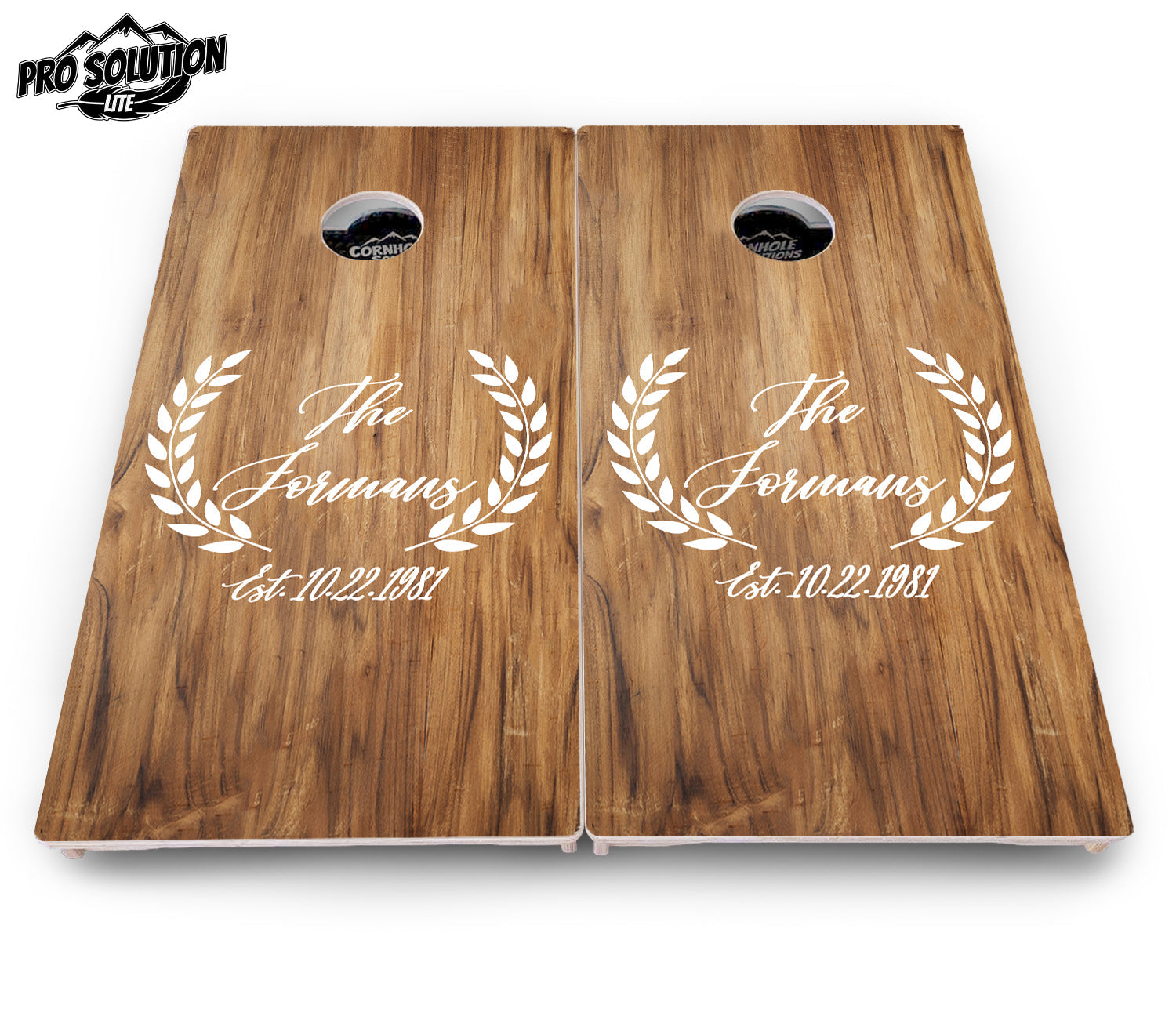 Laurel Cornhole Boards - Pro Solution Lite Series