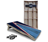 Team Color Triangle Cornhole Boards - Pro Solution Lite Series