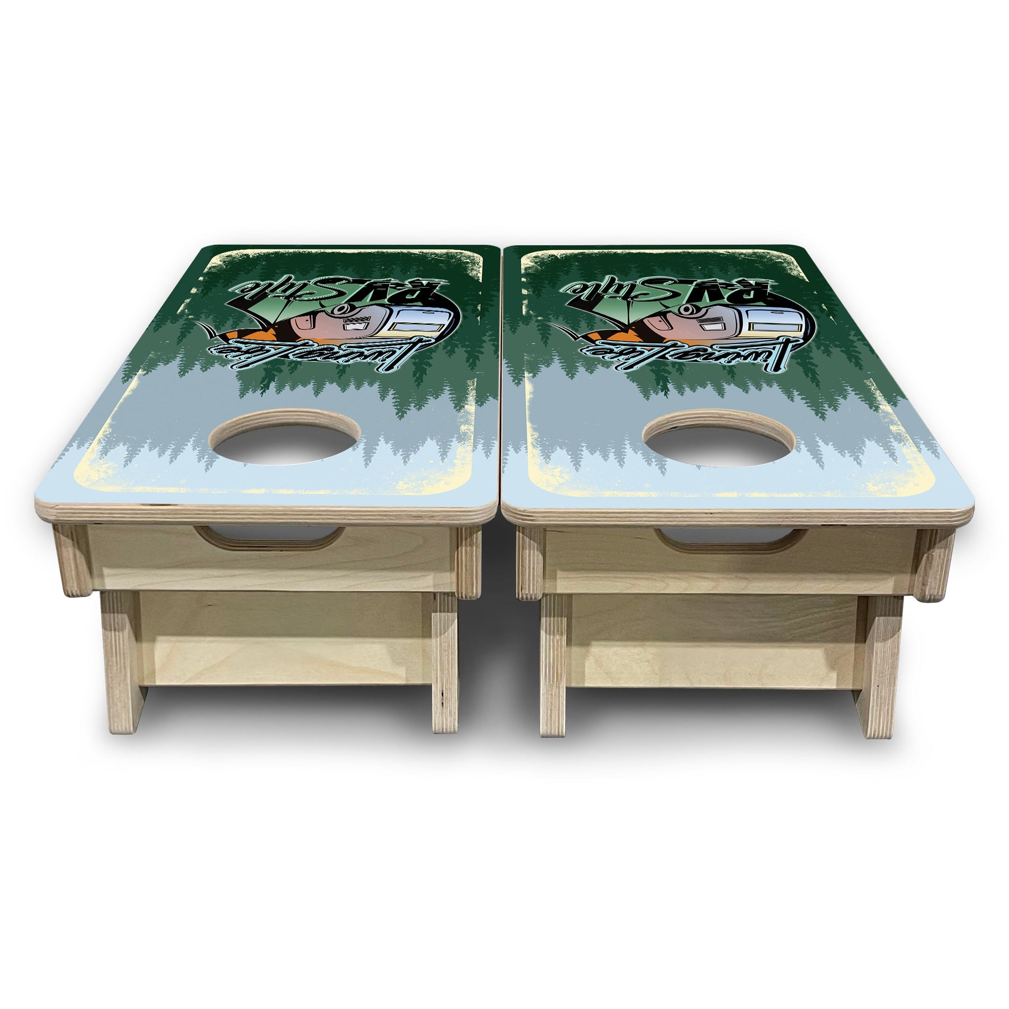 Mini Cornhole Boards - Living Life RV Style