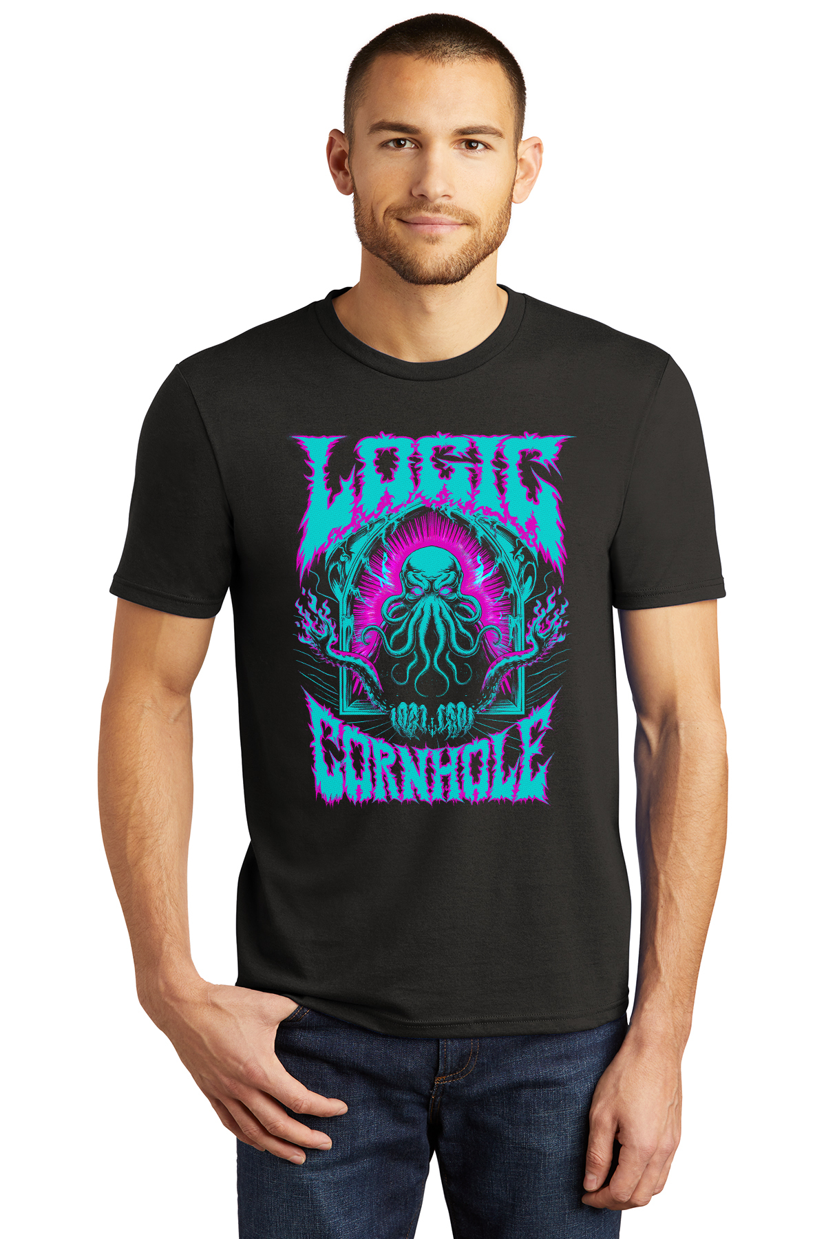 Logic Cornhole Cthulhu T-Shirt by Logic Apparel *Shipping Included