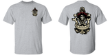 Black Flag Cornhole Logo T-Shirt : Front / Back