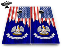 State Flag Designs Hawaii to Maryland Cornhole Boards - Pro Solution Elite Series
