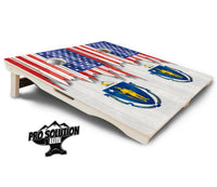 State Flag Designs Massachusetts to New Jersey Cornhole Boards - Pro Solution Elite Series