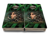 Mini Cornhole Boards - Medusa