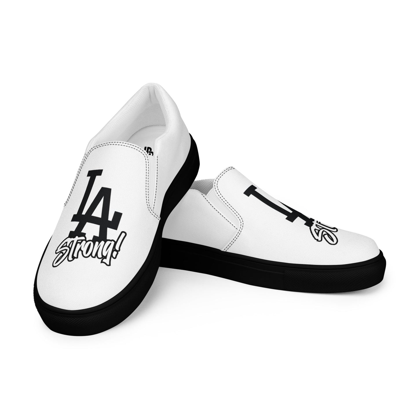 LA Strong Men’s slip-on canvas shoes