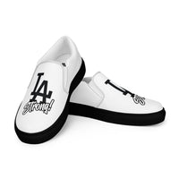 LA Strong Men’s slip-on canvas shoes