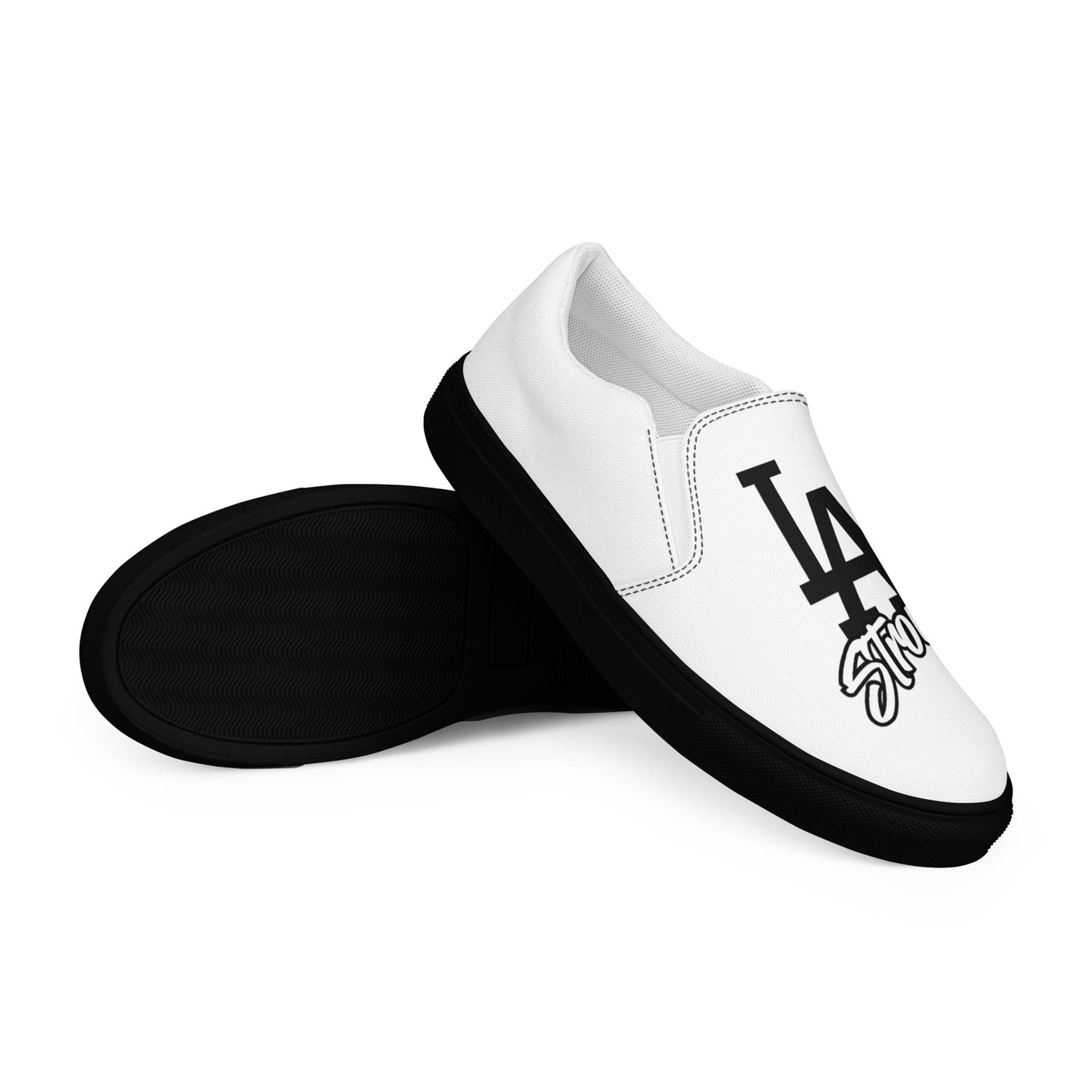 LA Strong Men’s slip-on canvas shoes