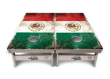 Mexico Flag Cornhole Boards - Professional Tournament Series